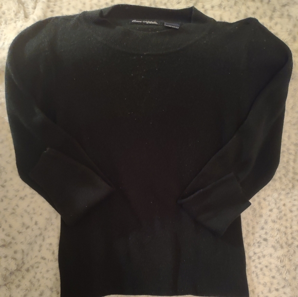 Women's Mock Turtle Long Sleeve Sweater - Picture 4 of 4